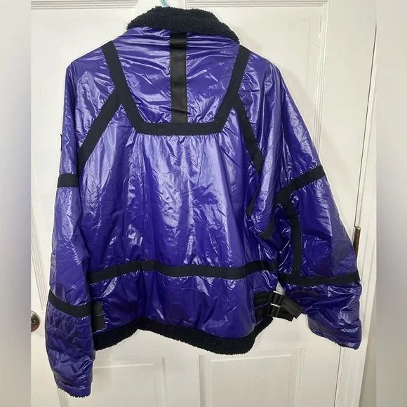 NWOT Free People Movement Vagabond Bomber Sherpa Lined Packable Jacket - Picture 9 of 10